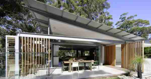 设计趋势 - 建筑Saville Isaacs升降屋顶沿海设计