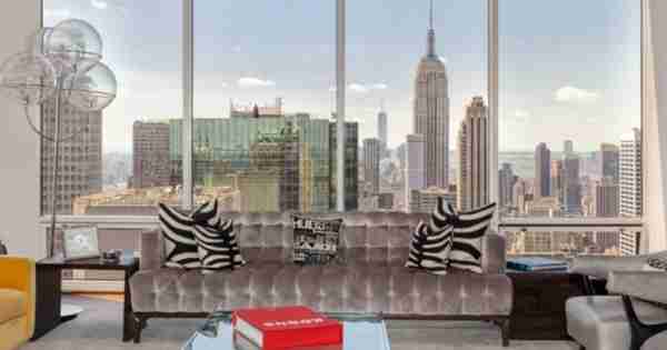 Gucci家族的时尚6000万美元的顶层房屋出售在纽约市