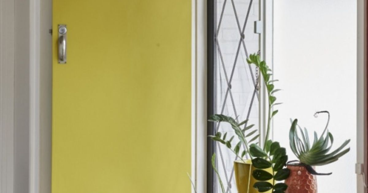 设计趋势：家房业主用飞溅的颜色照亮前门