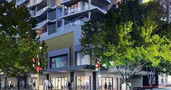 新家：Allara Street的Highgate ApartmentsHhit Inner-City Favetite